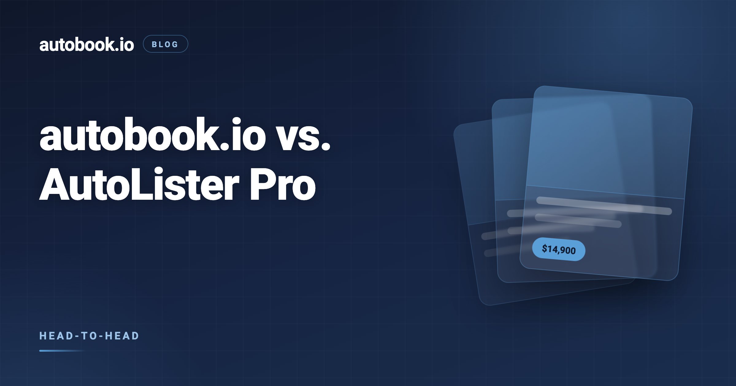 autobook.io vs AutoLister Pro: Both $99, Different Bets