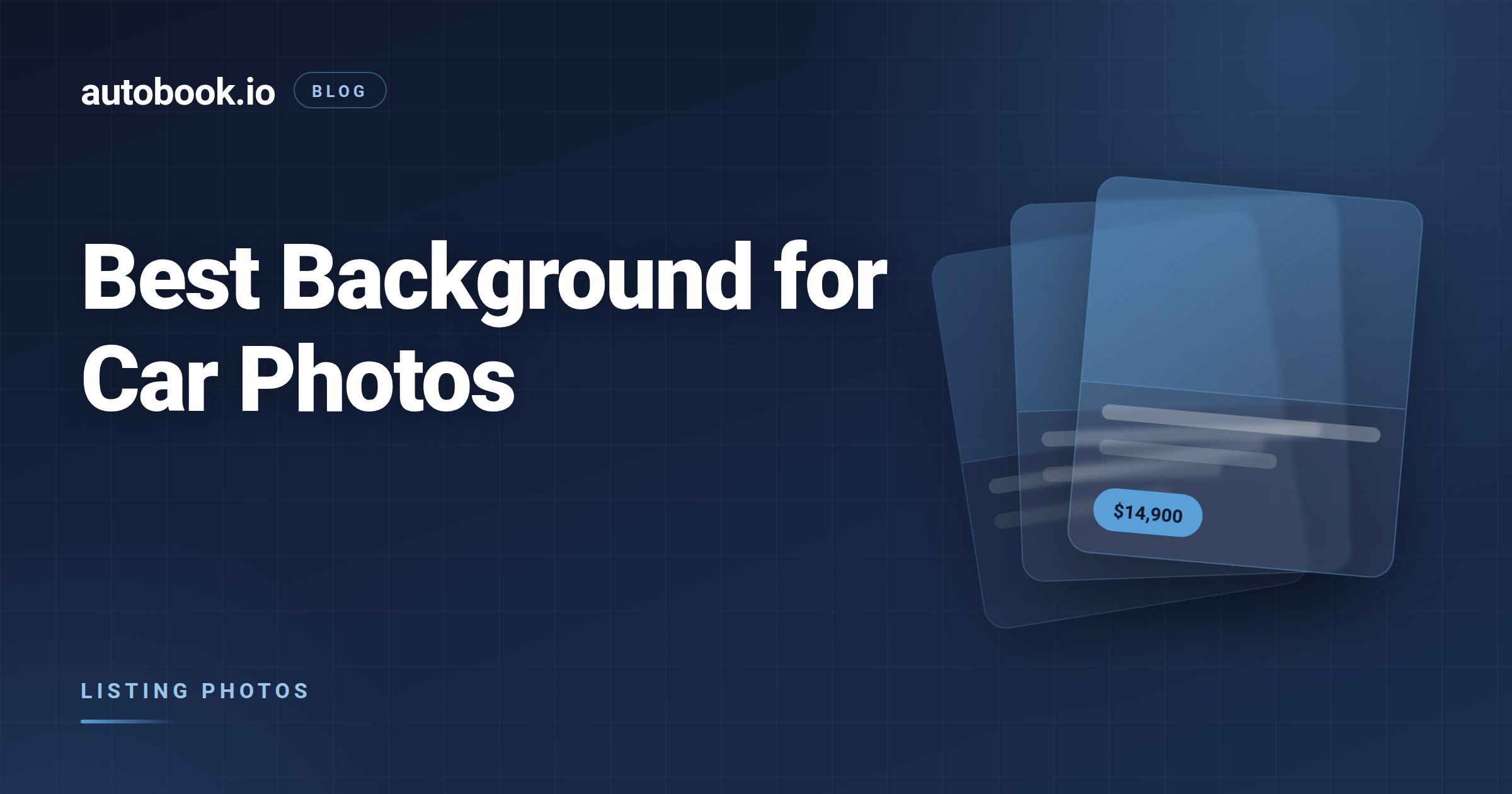 Best Background for Car Photos: What Works on Marketplace