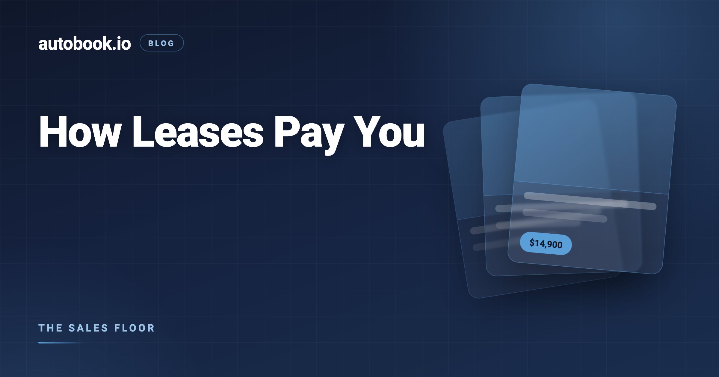 Car Salesman Commission on a Lease: How It Pays