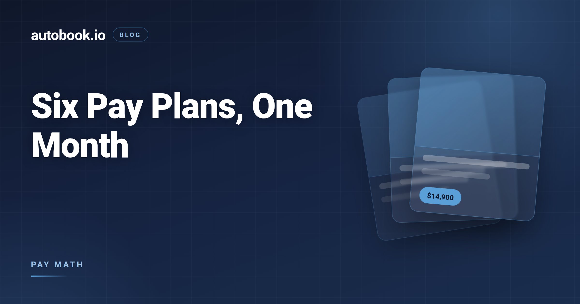 Car Salesman Pay Plan Examples: 6 Plans, Same Month