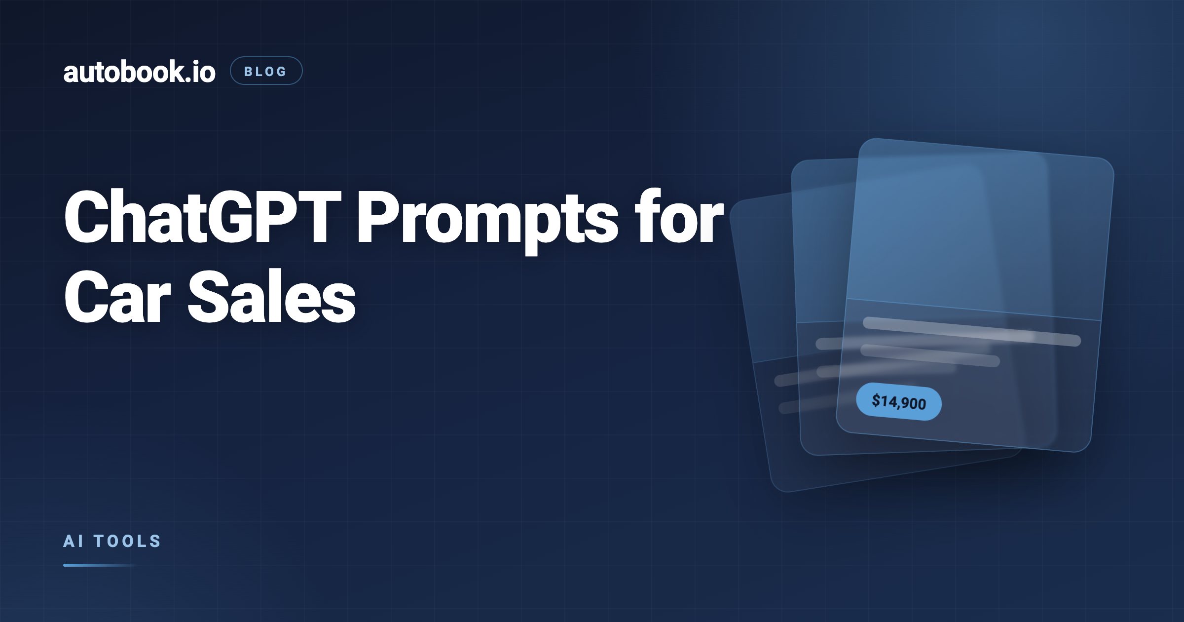 ChatGPT Prompts for Car Salespeople (Not Listings)