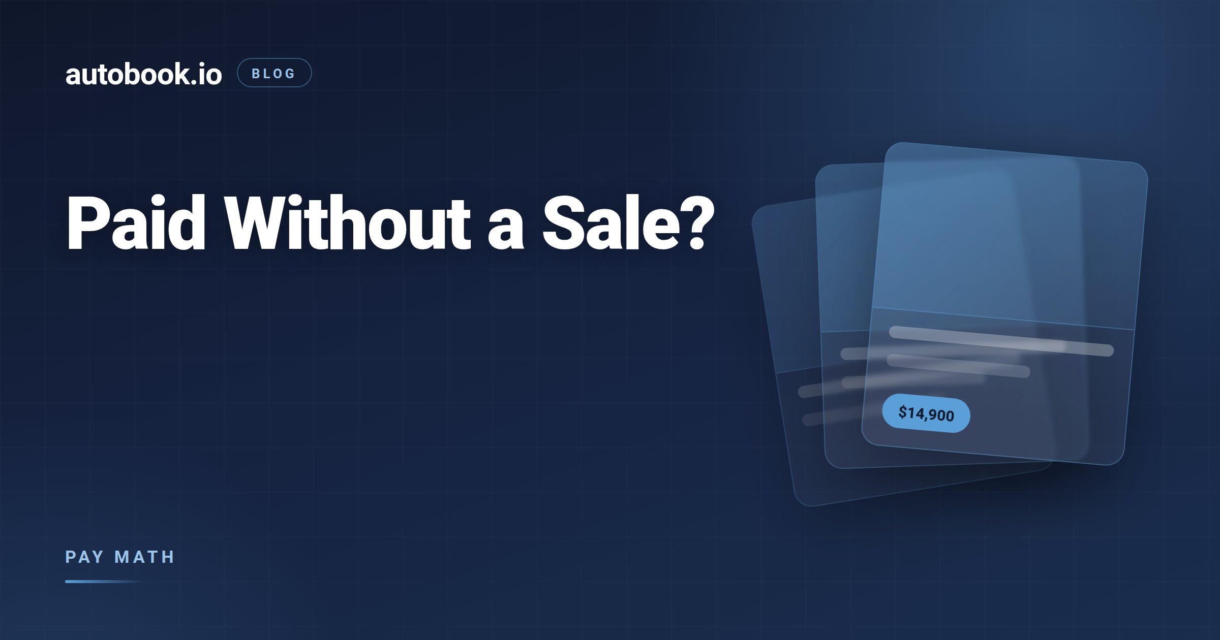 Do Car Salesmen Get Paid If They Don't Sell?