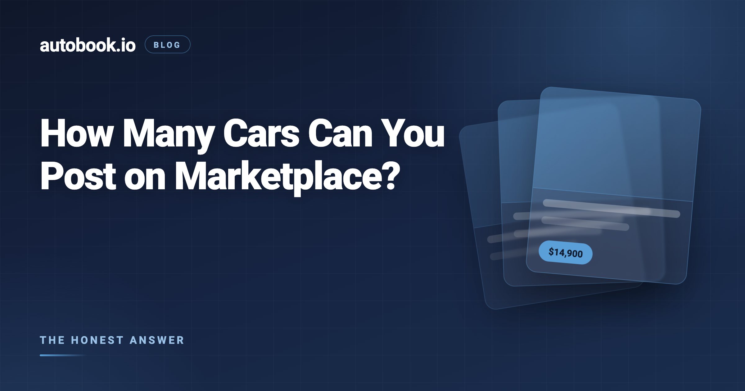 How Many Cars Can You Post on Facebook Marketplace? The Honest Answer (2026)