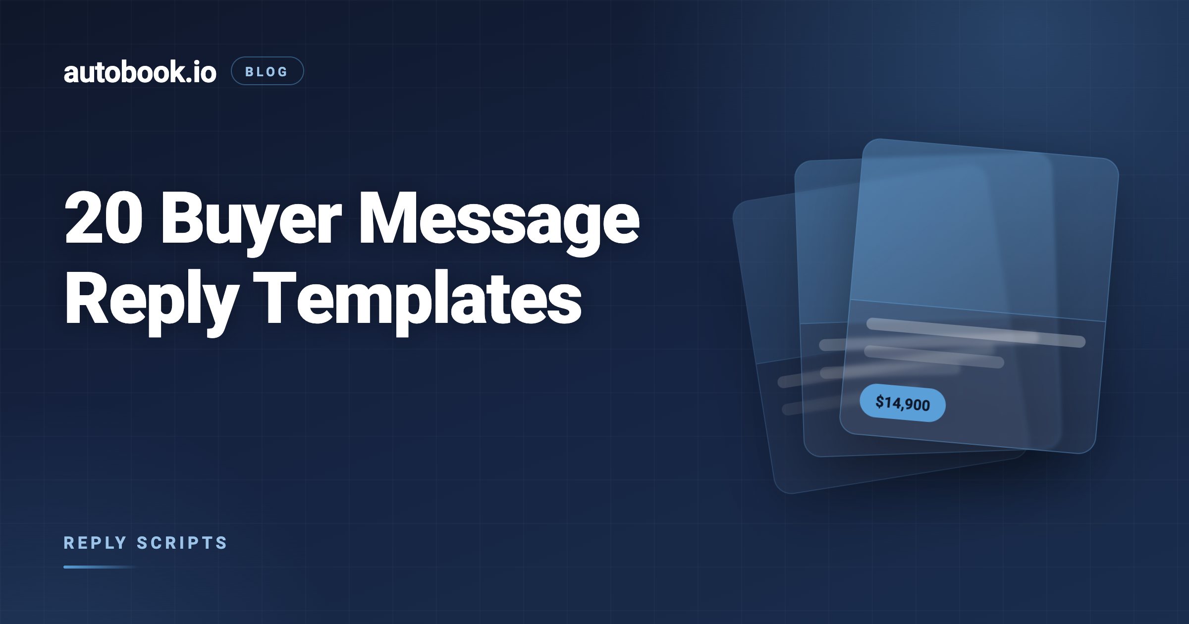Facebook Marketplace Message Templates: 20 Replies That Book Appointments
