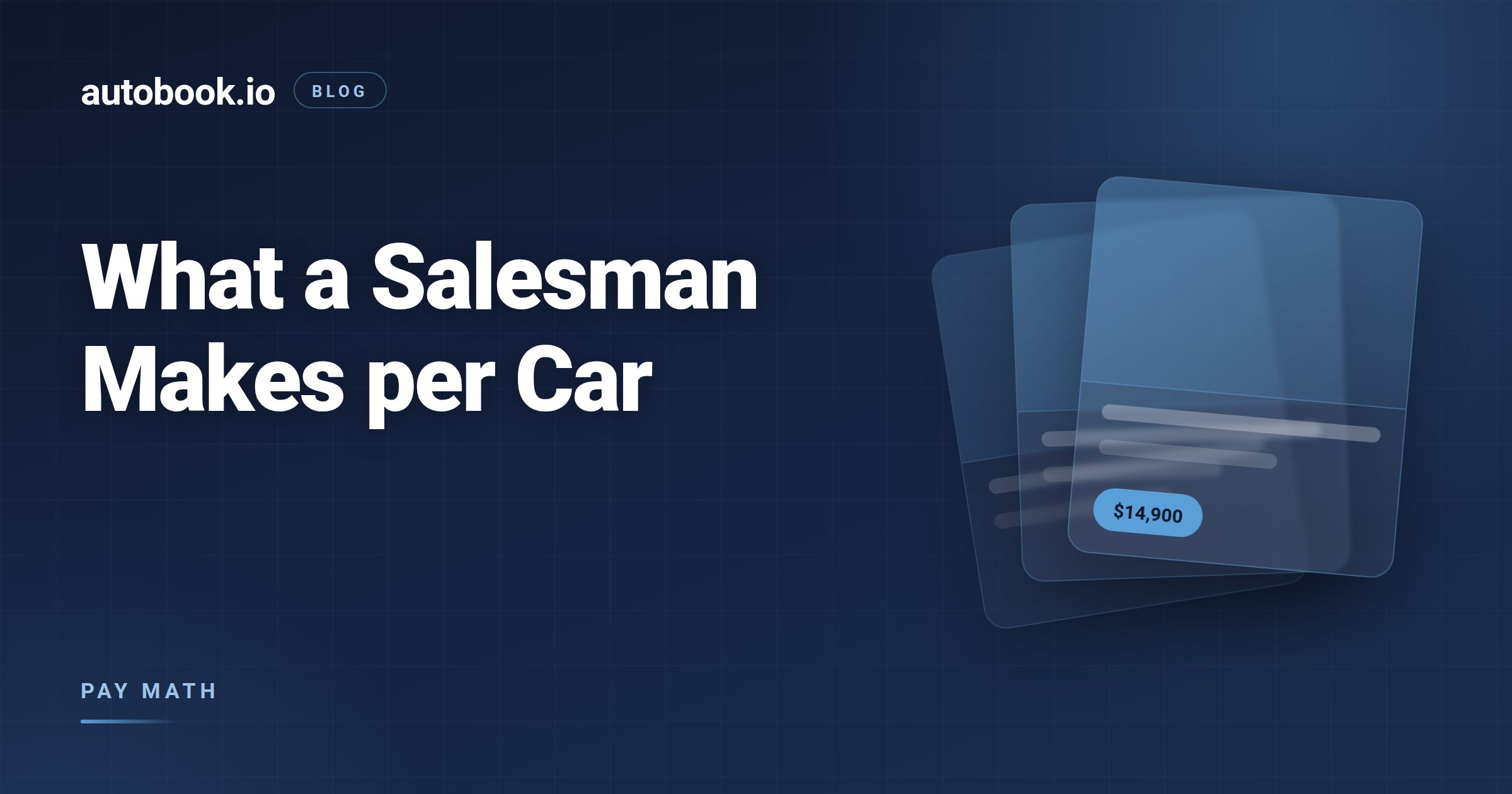 How Much Does a Car Salesman Make on a $30,000 Car?