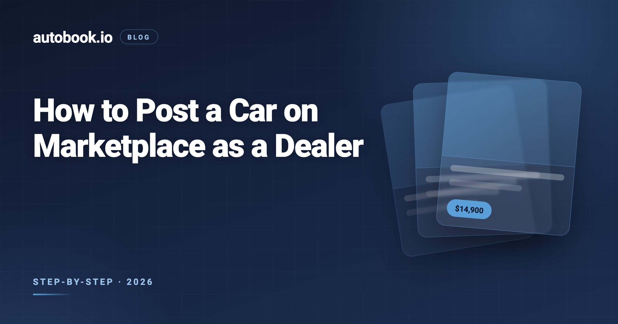 How to Post a Car on Facebook Marketplace as a Dealer (Step-by-Step, 2026)