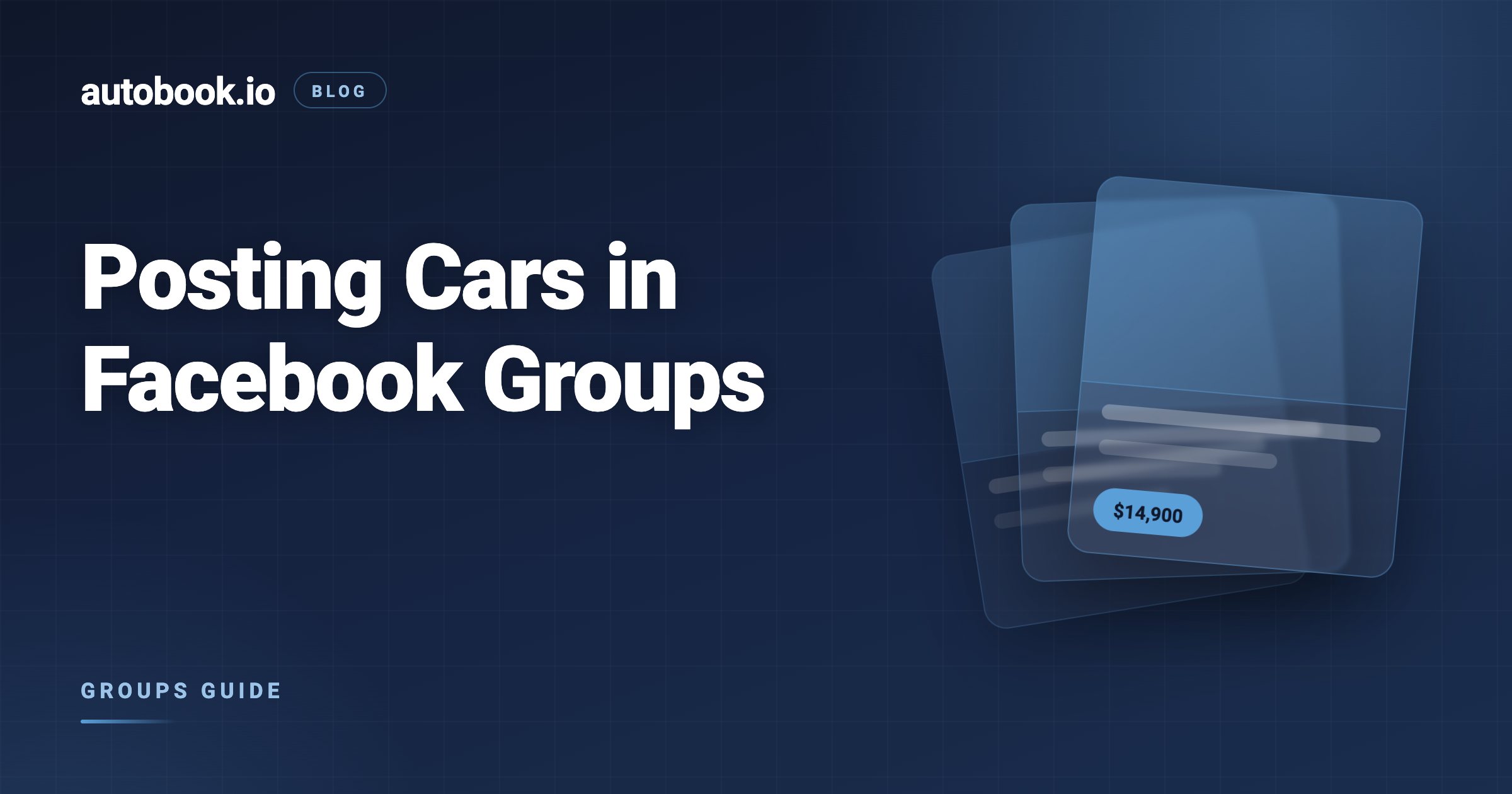 How to Post Cars in Facebook Buy/Sell Groups Without Getting Flagged